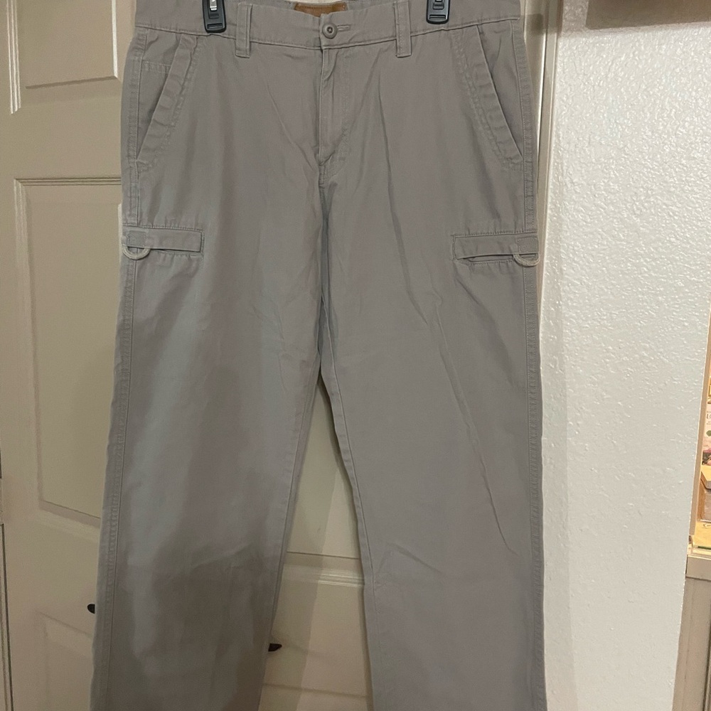 Men's Classic Gray Cargo Pants